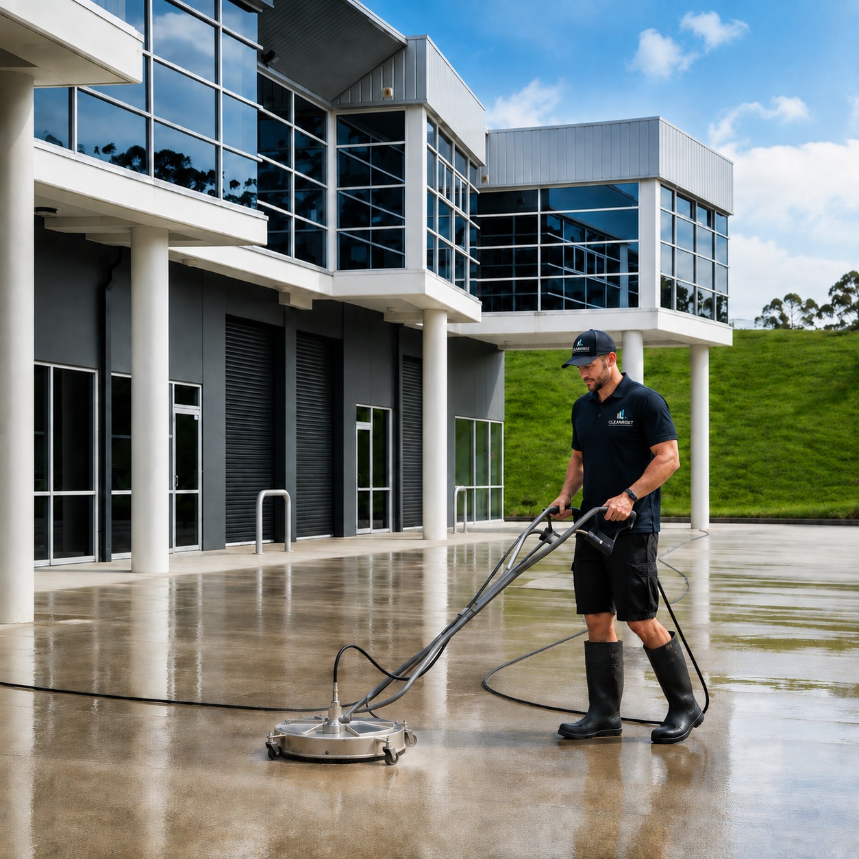 Loading Bay & External Pressure Washing